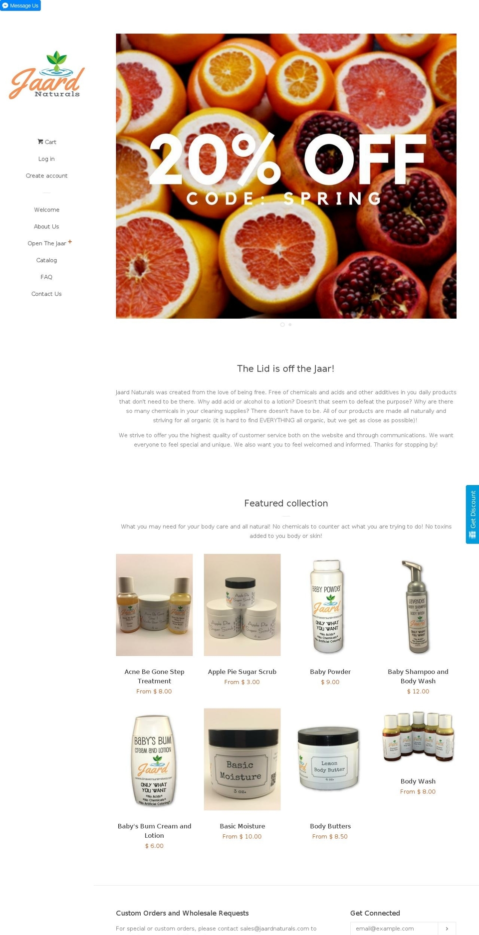 drawersunlimited.com shopify website screenshot
