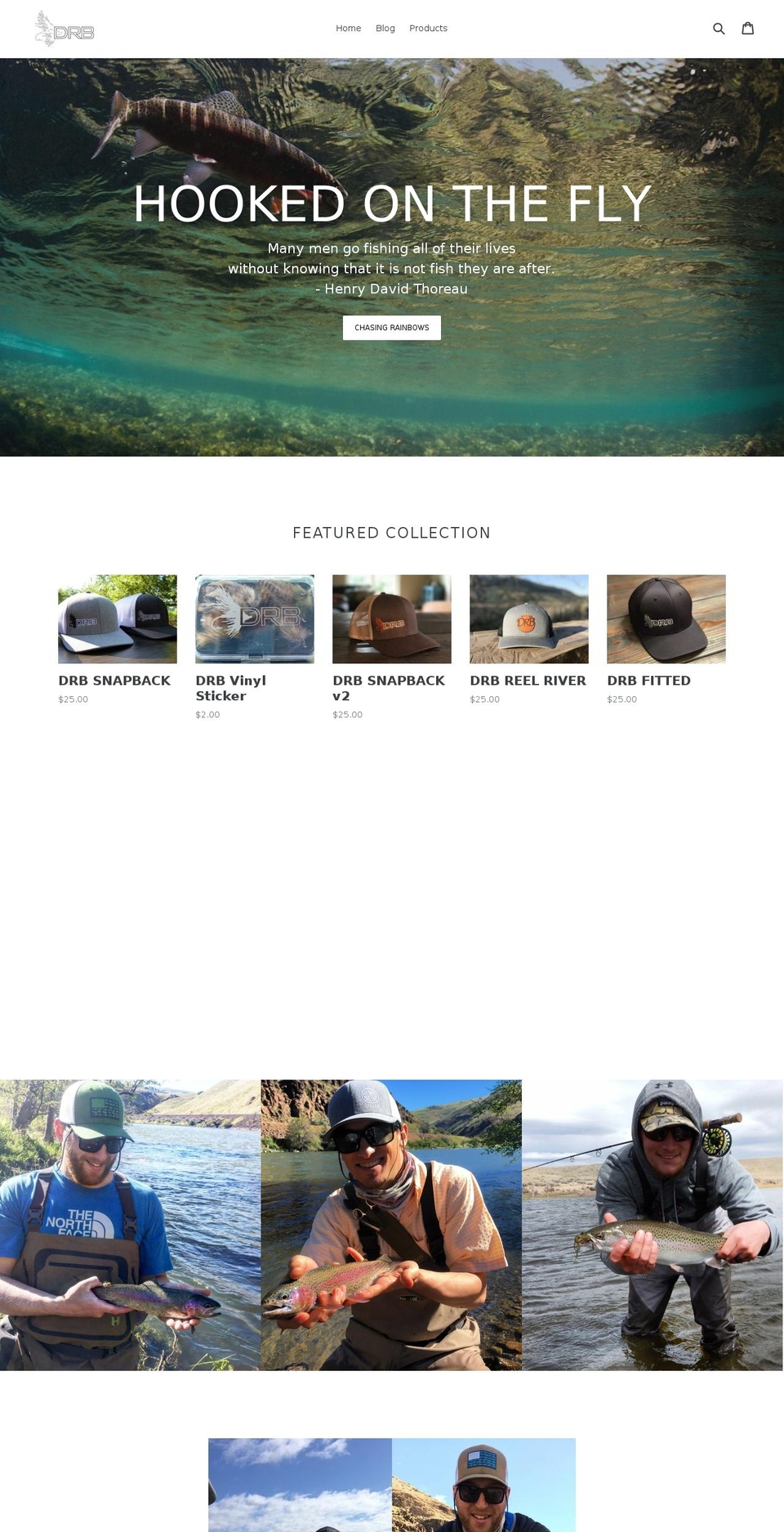 drbgear.com — Shopify storefront screenshot