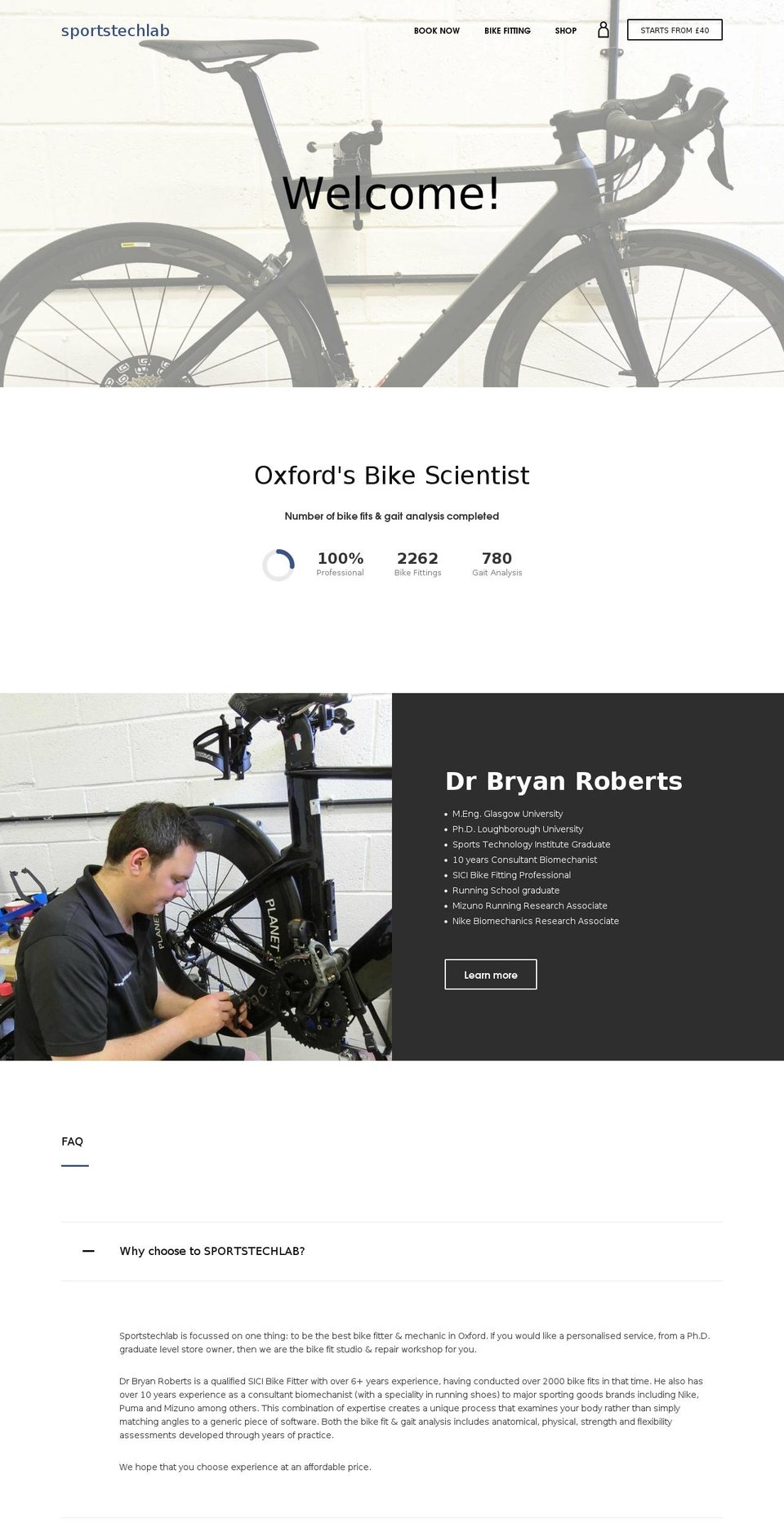 drbryanroberts.com — Shopify storefront screenshot