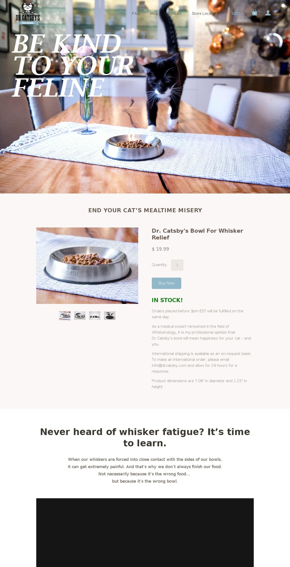 drcatsby.com shopify website screenshot