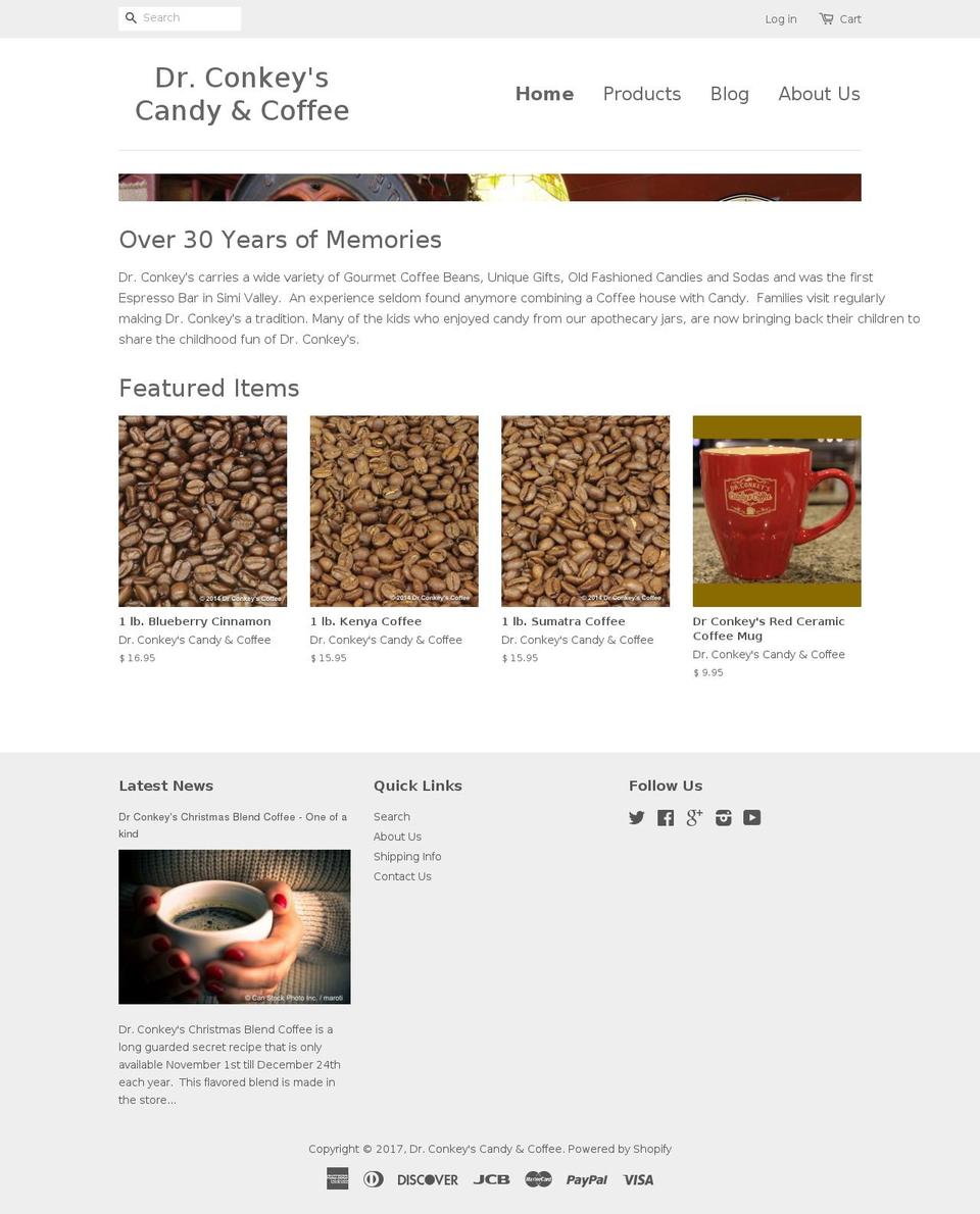 drconkeys.com shopify website screenshot