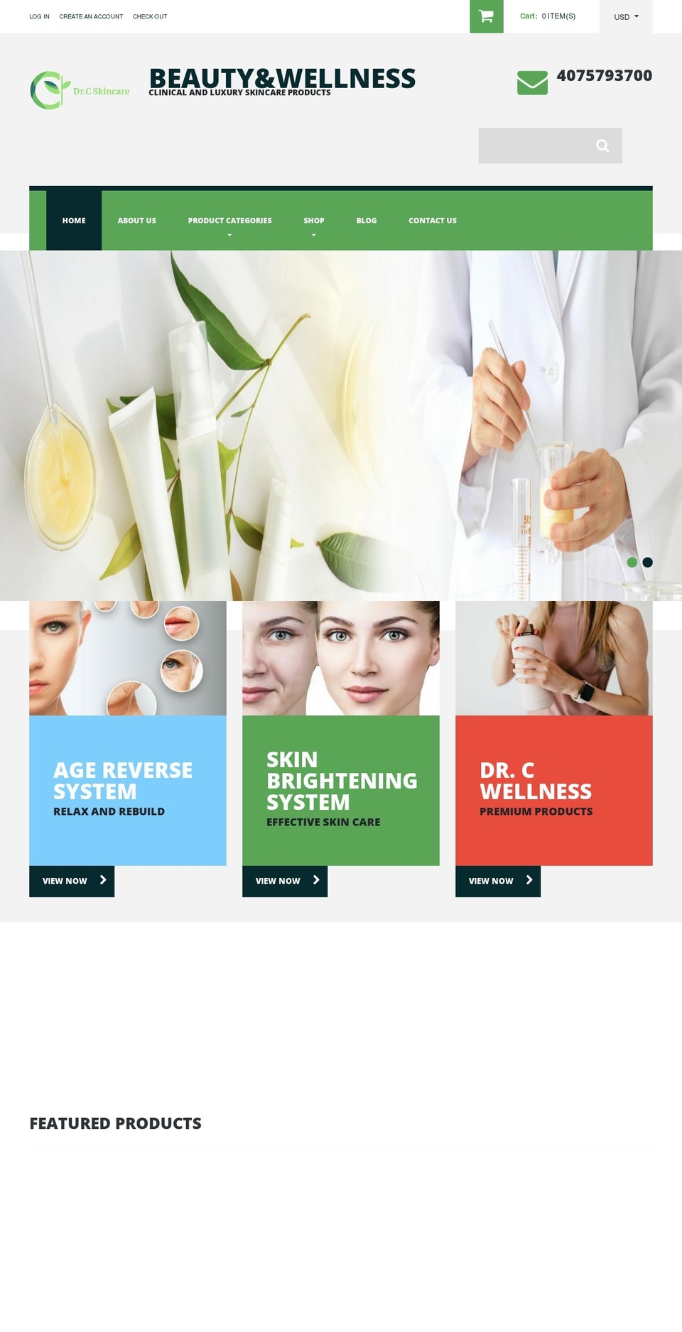 theme112 Shopify theme site example drcpharma.com