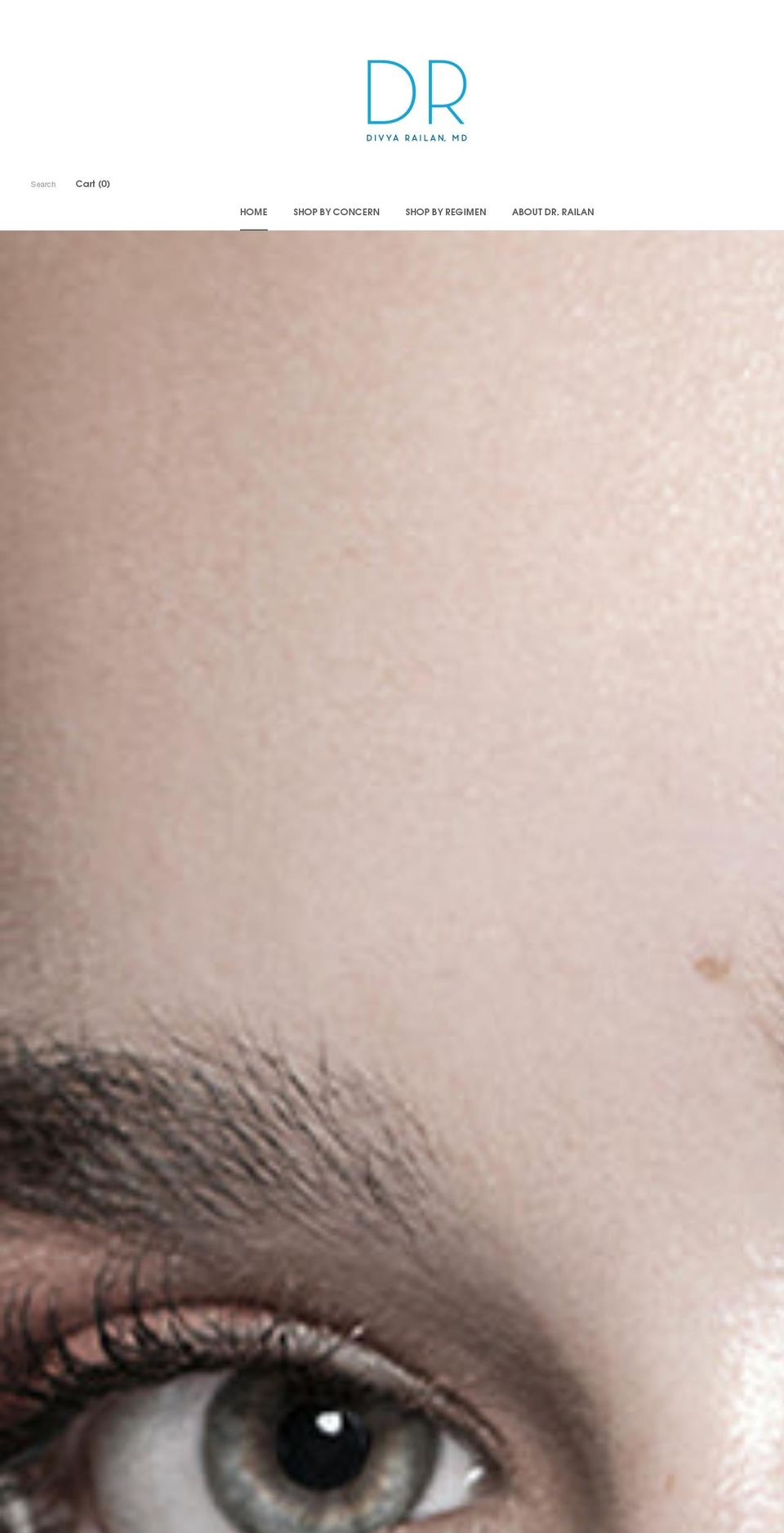 drcurated.com shopify website screenshot