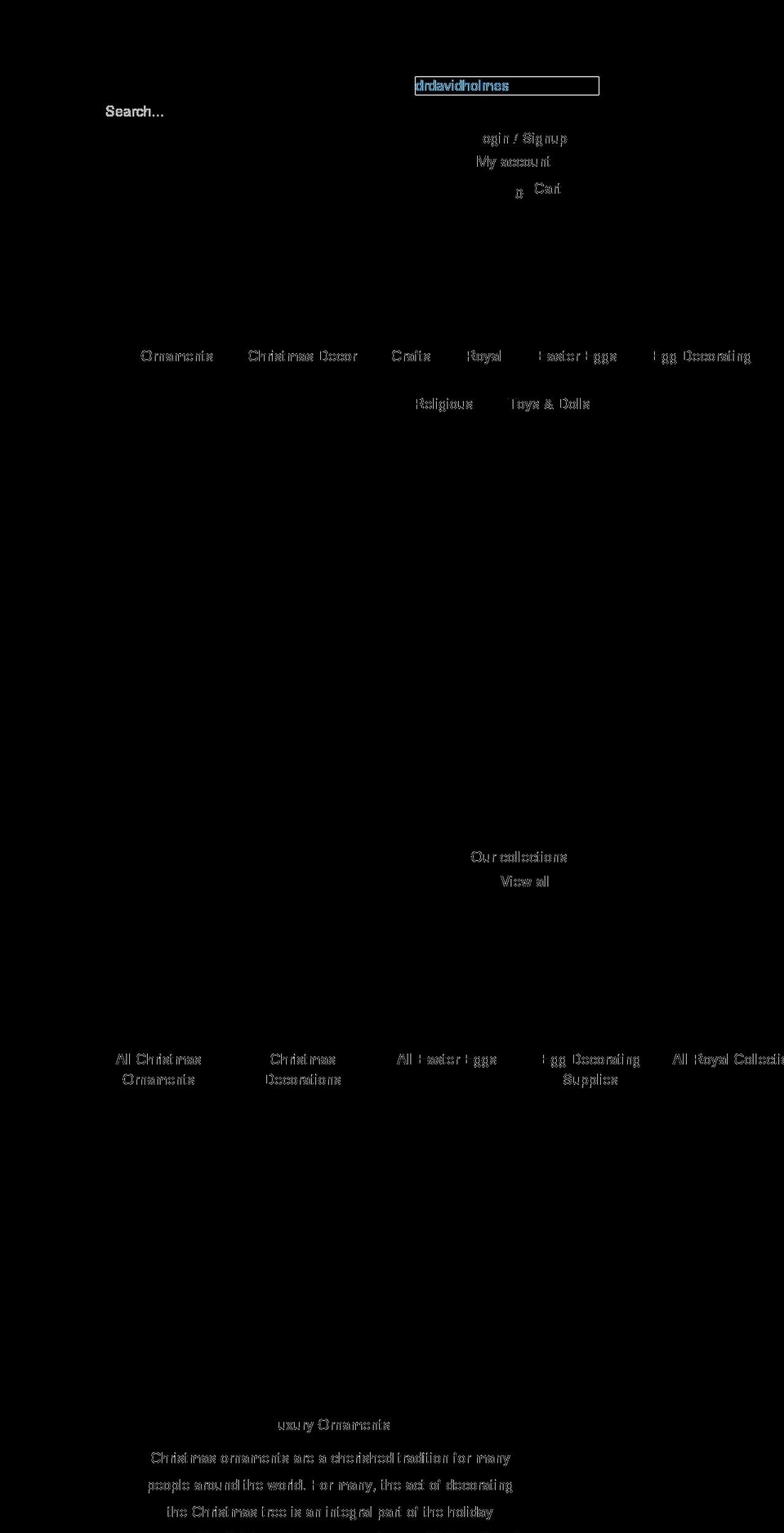 drdavidholmes.com shopify website screenshot