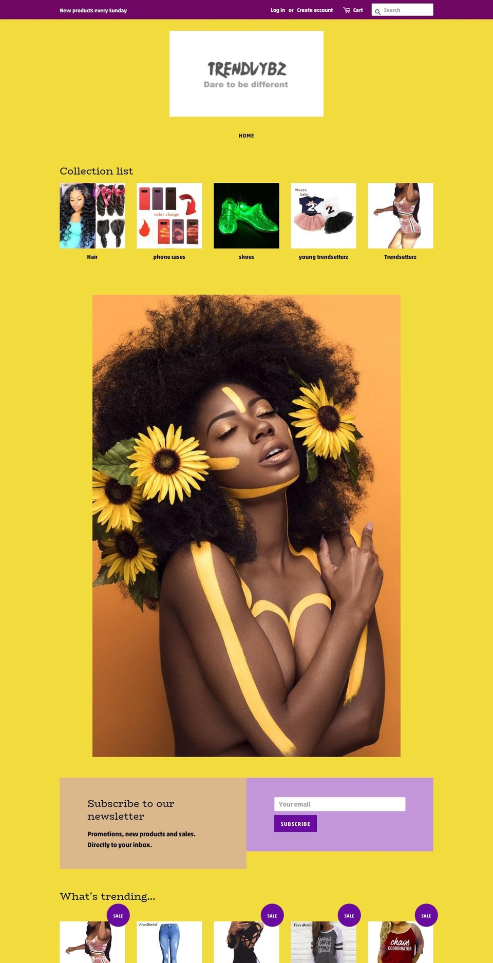 dreamactbelieve.com — Shopify storefront screenshot