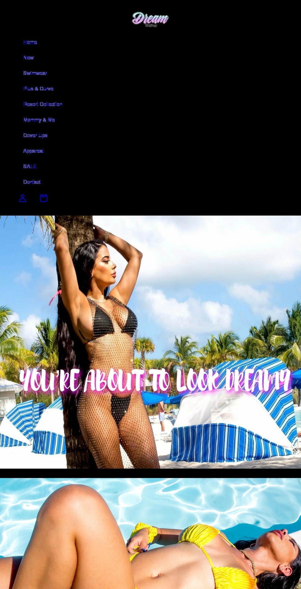 dreamboutiquedesigns.com shopify website screenshot