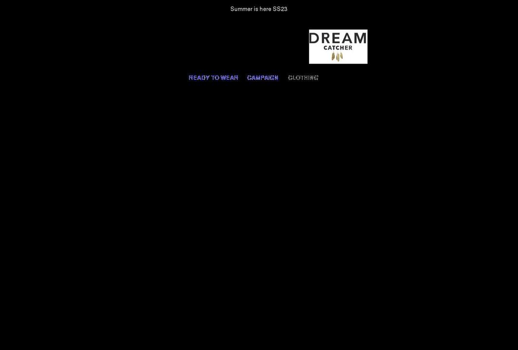 dreamcatcherofficial.com shopify website screenshot