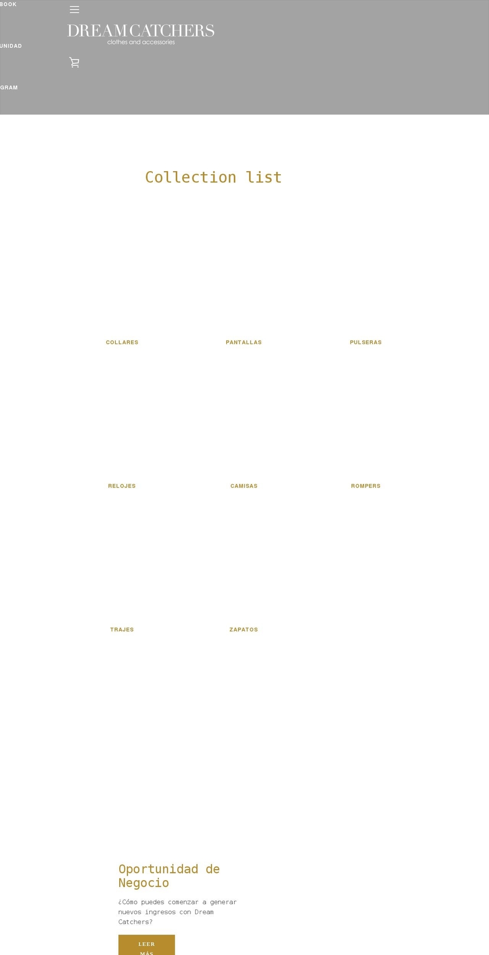 dreamcatcherspr.com — Shopify storefront screenshot