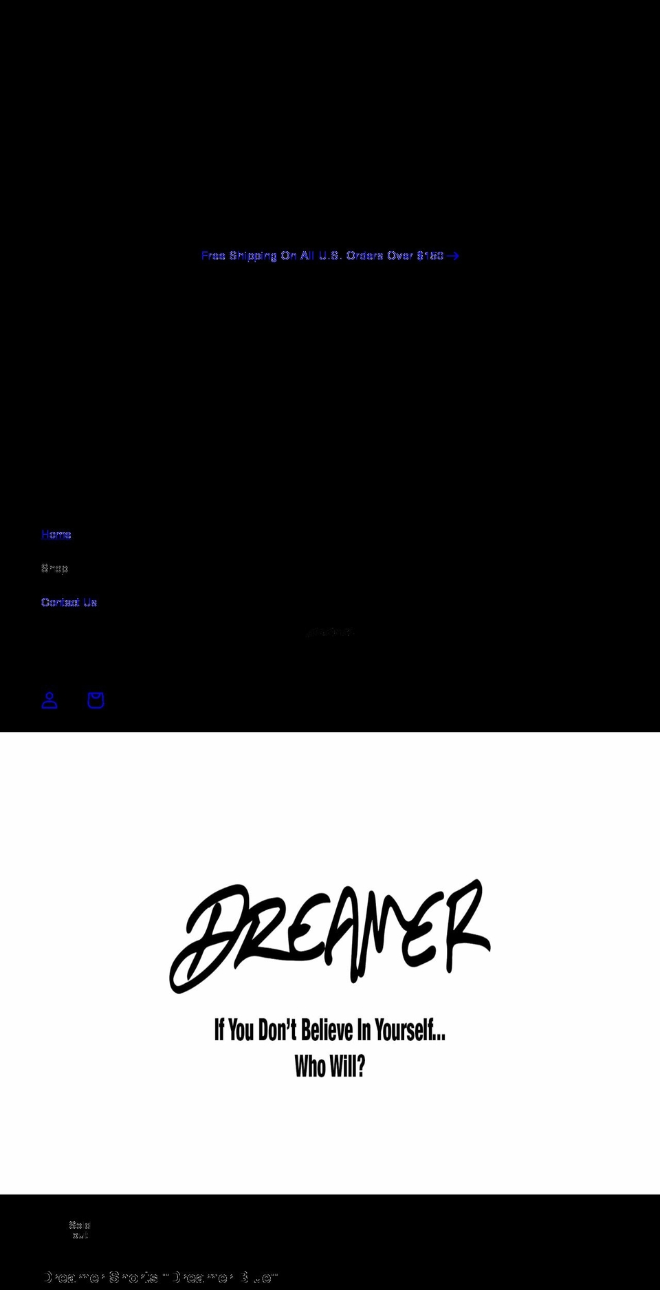 dreameroutfits.com shopify website screenshot