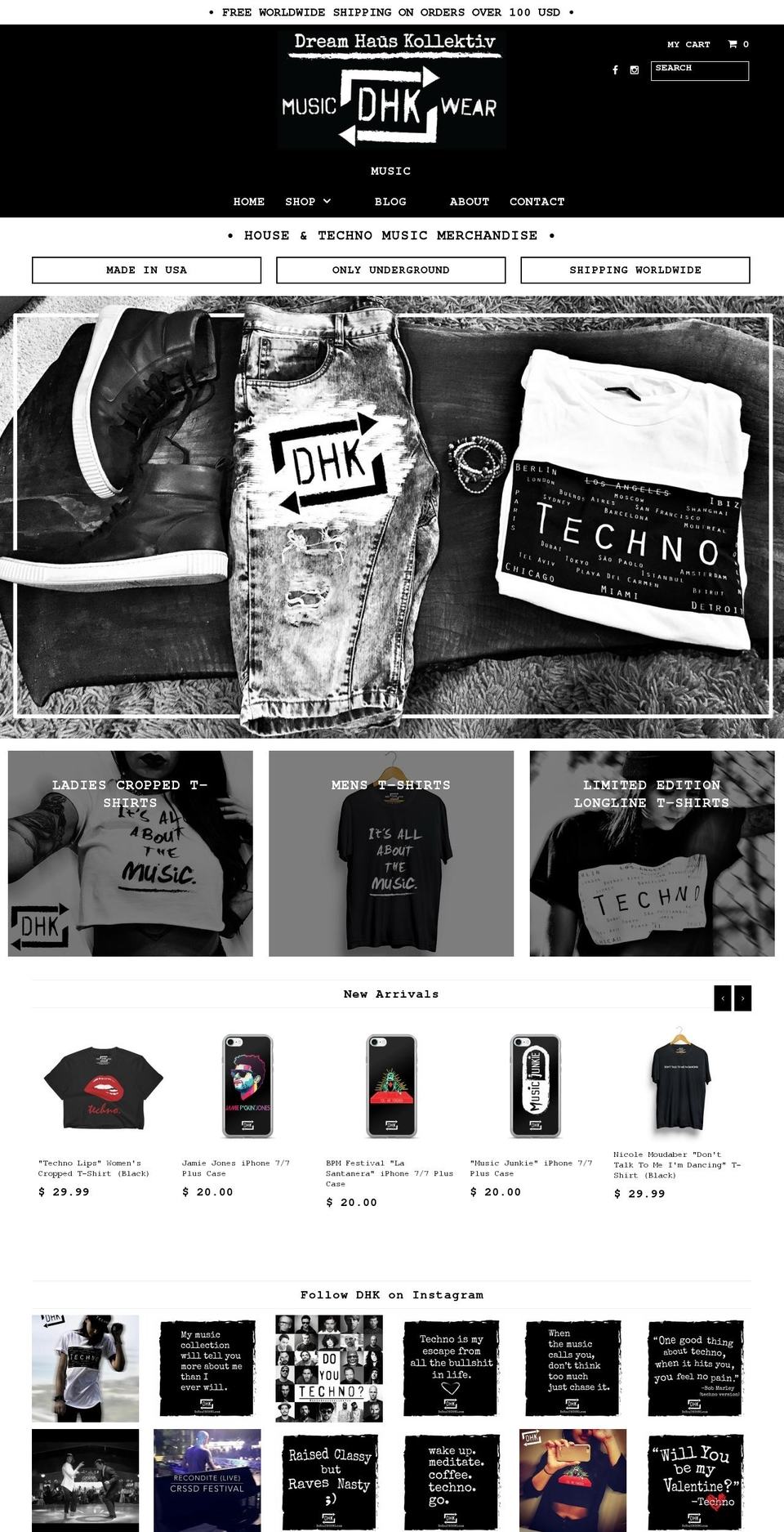 dreamhauskollektiv.com shopify website screenshot