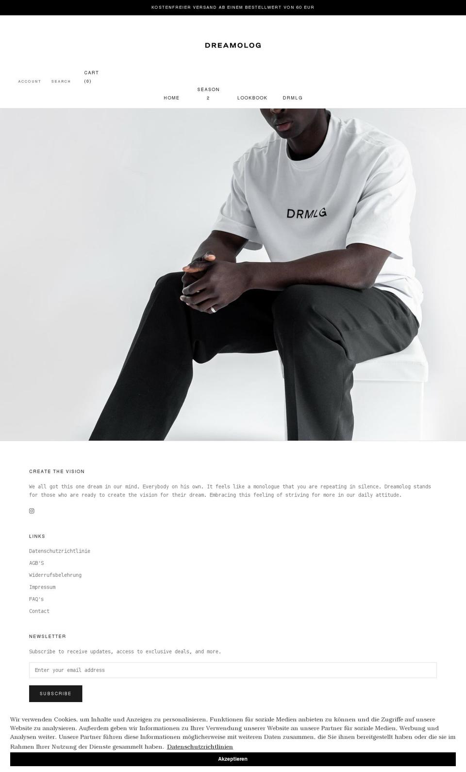 dreamolog.com shopify website screenshot