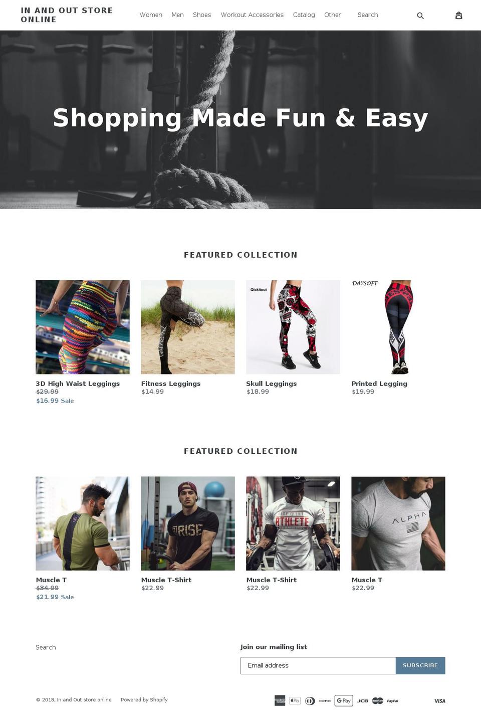 dreamoutletstore.com — Shopify storefront screenshot