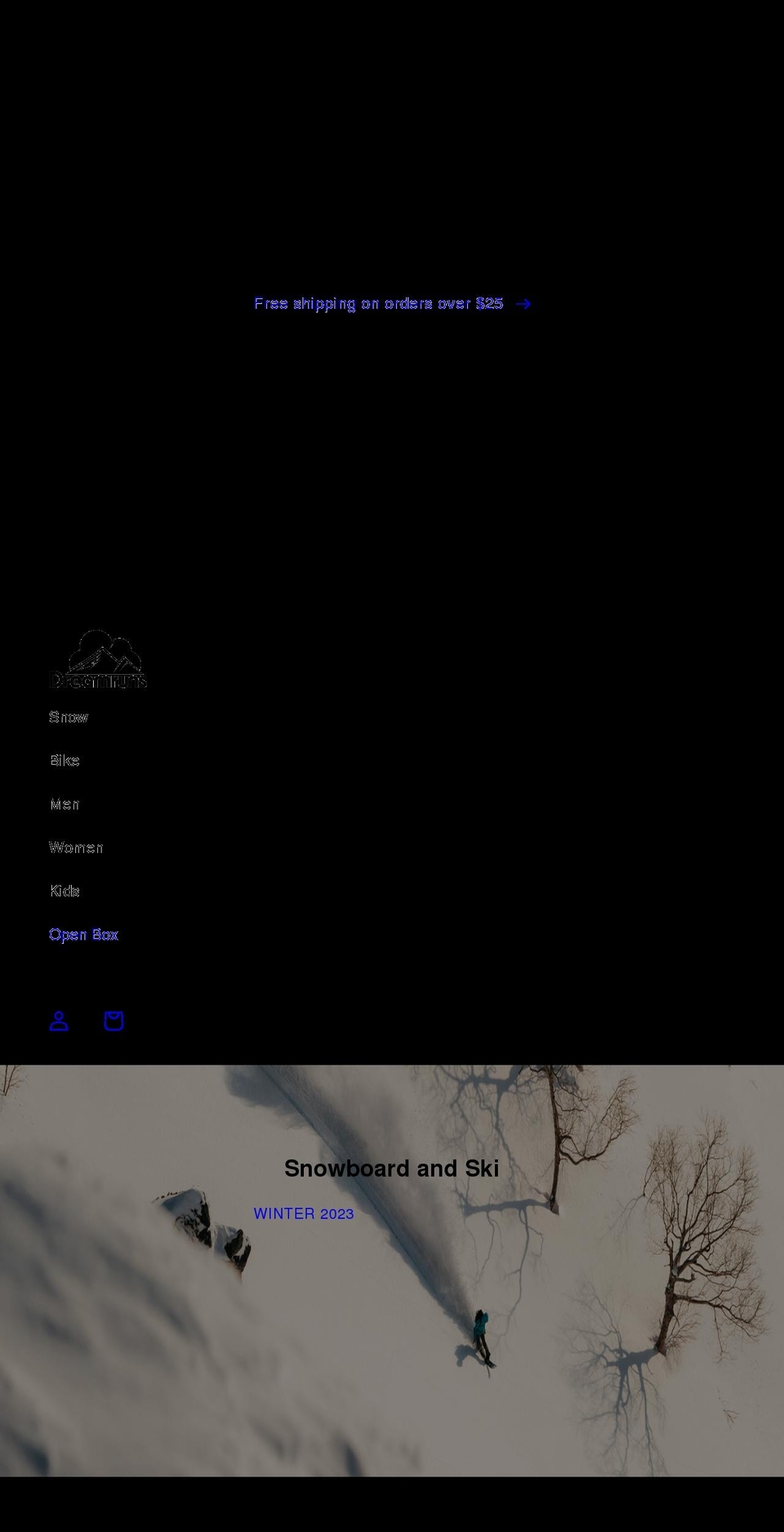 dreamruns.com shopify website screenshot