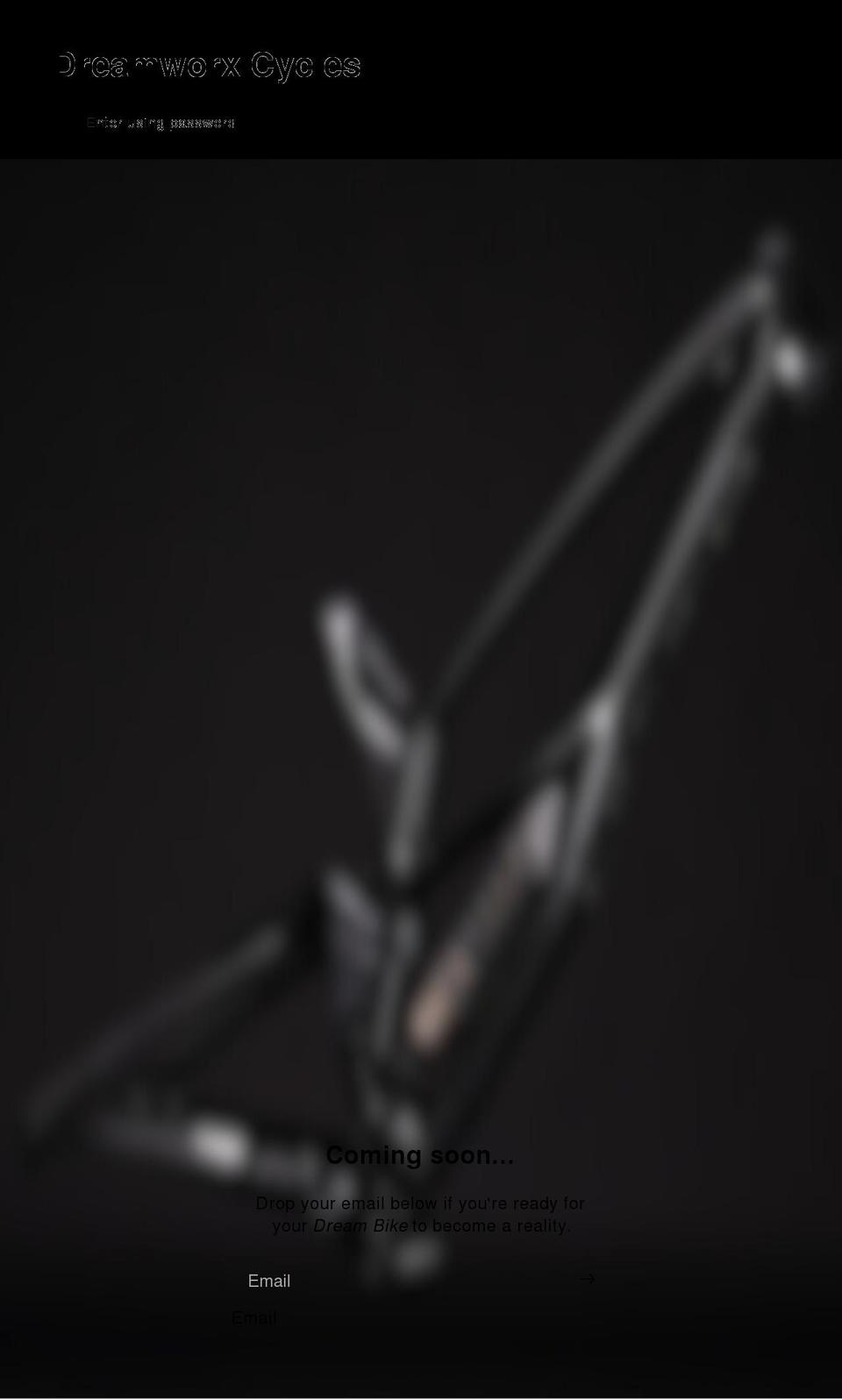 dreamworxcycles.com shopify website screenshot