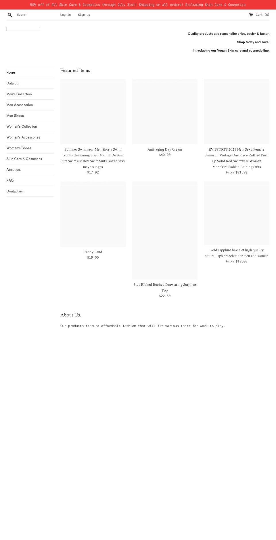 drebrowne.com shopify website screenshot