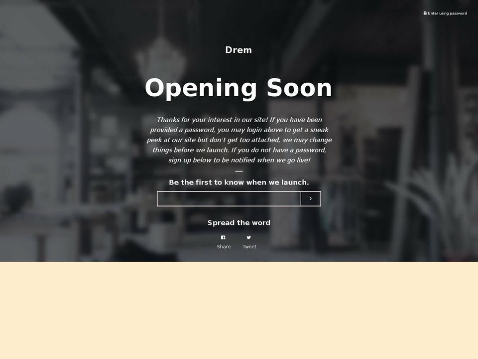 dremsleep.com — Shopify storefront screenshot