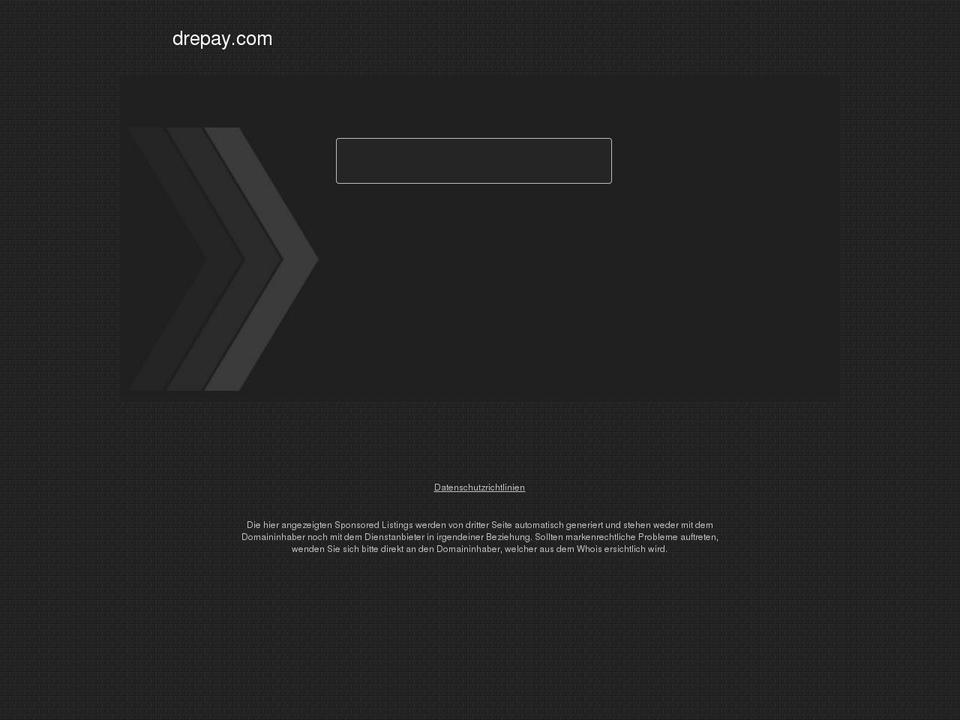 drepay.com shopify website screenshot