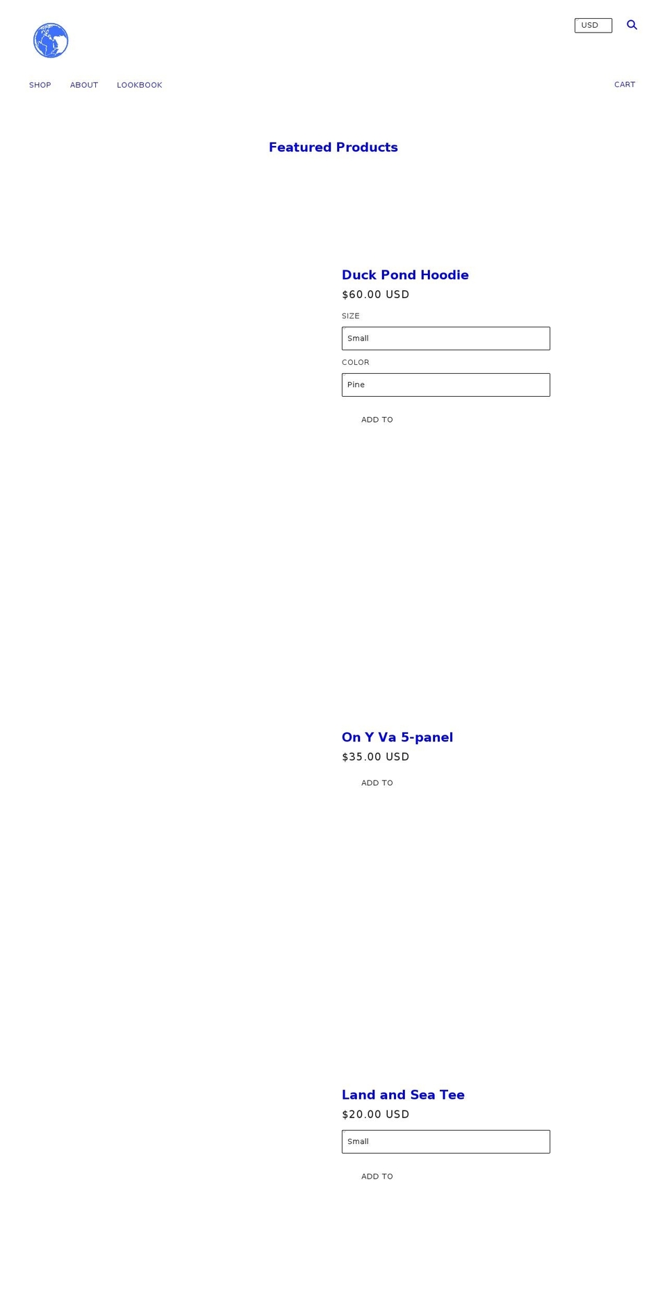 dressaugury.com — Shopify storefront screenshot