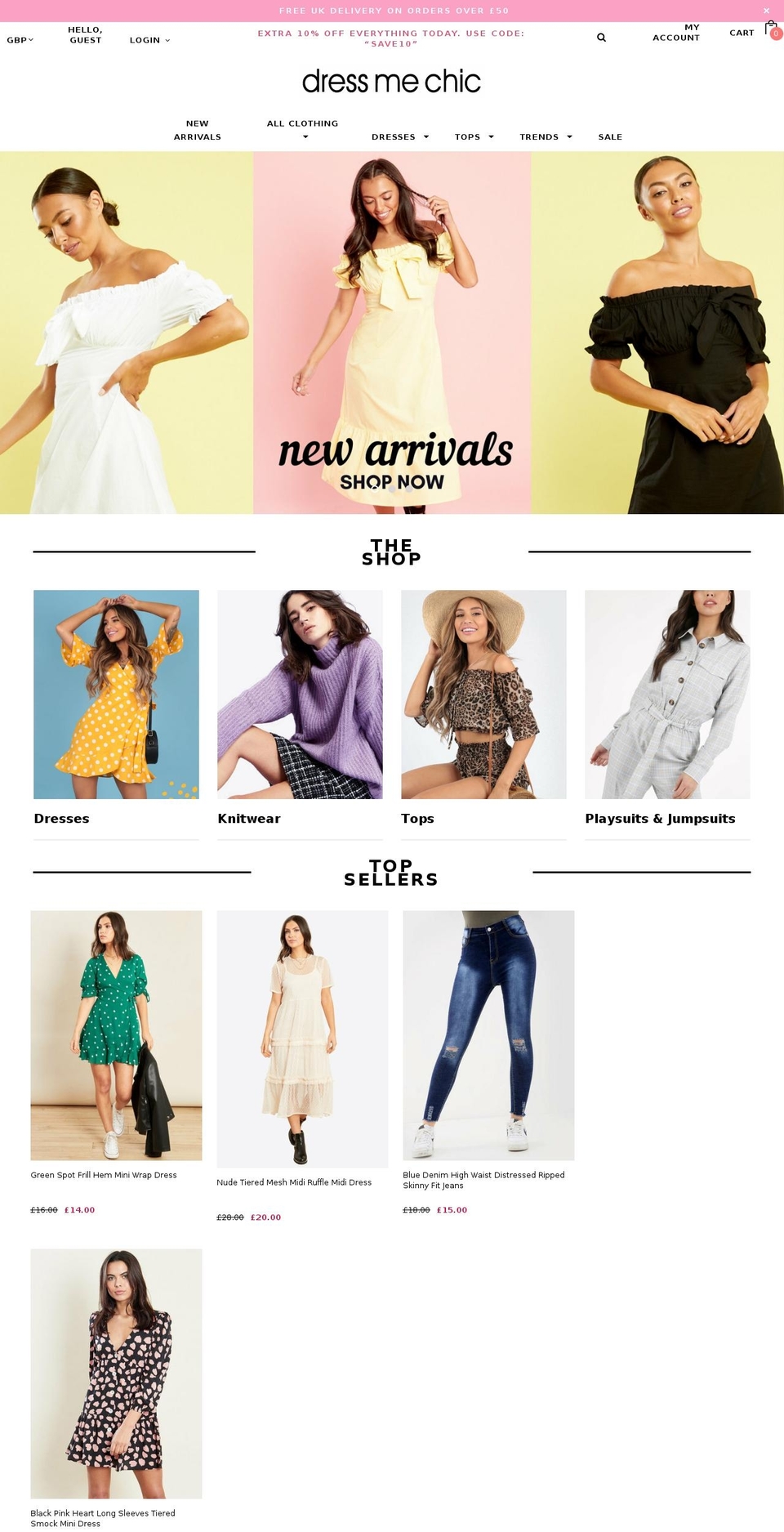 dressmechic.com shopify website screenshot