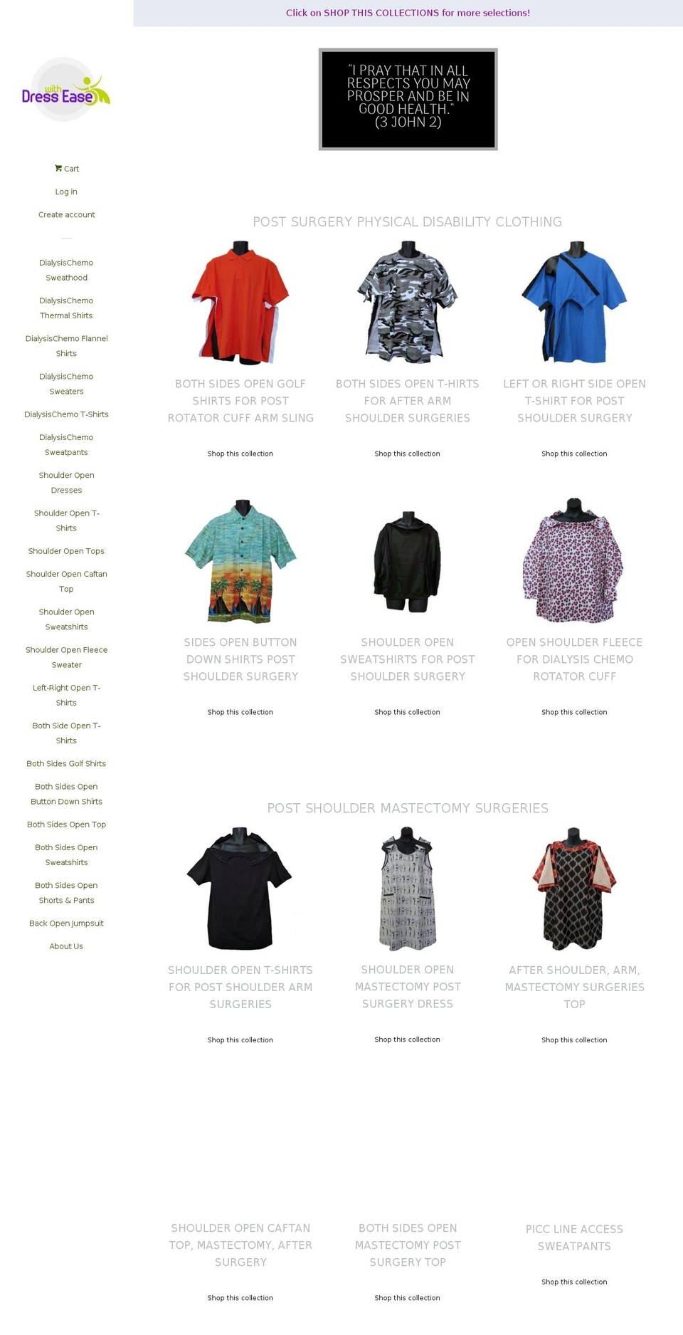 dresswithease.com — Shopify storefront screenshot