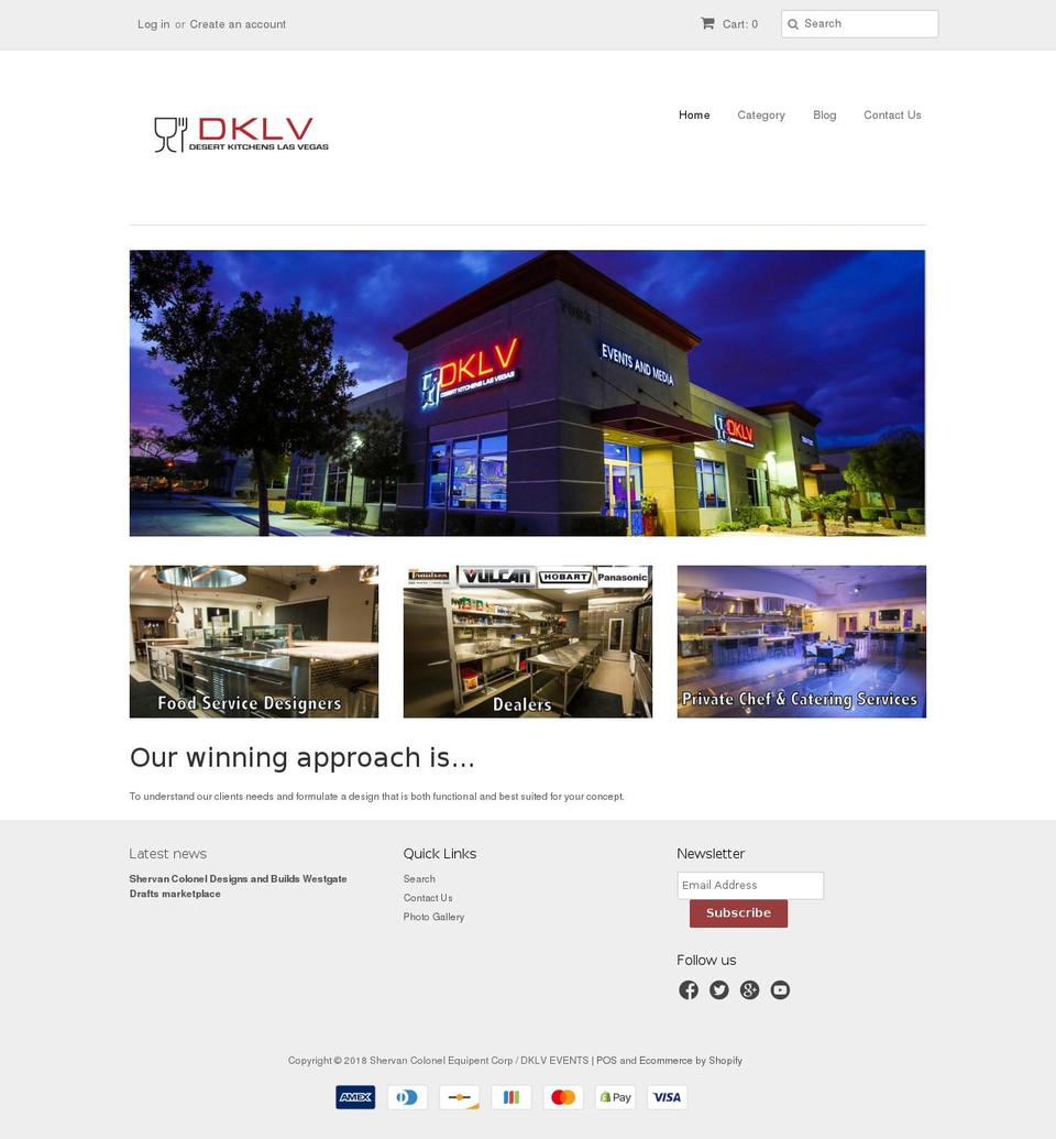drewshervan.com — Shopify storefront screenshot
