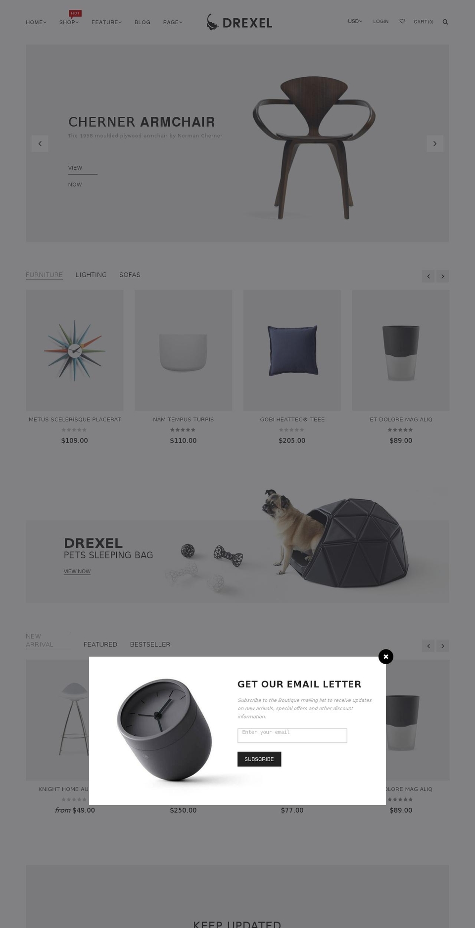 drexel-01.myshopify.com shopify website screenshot