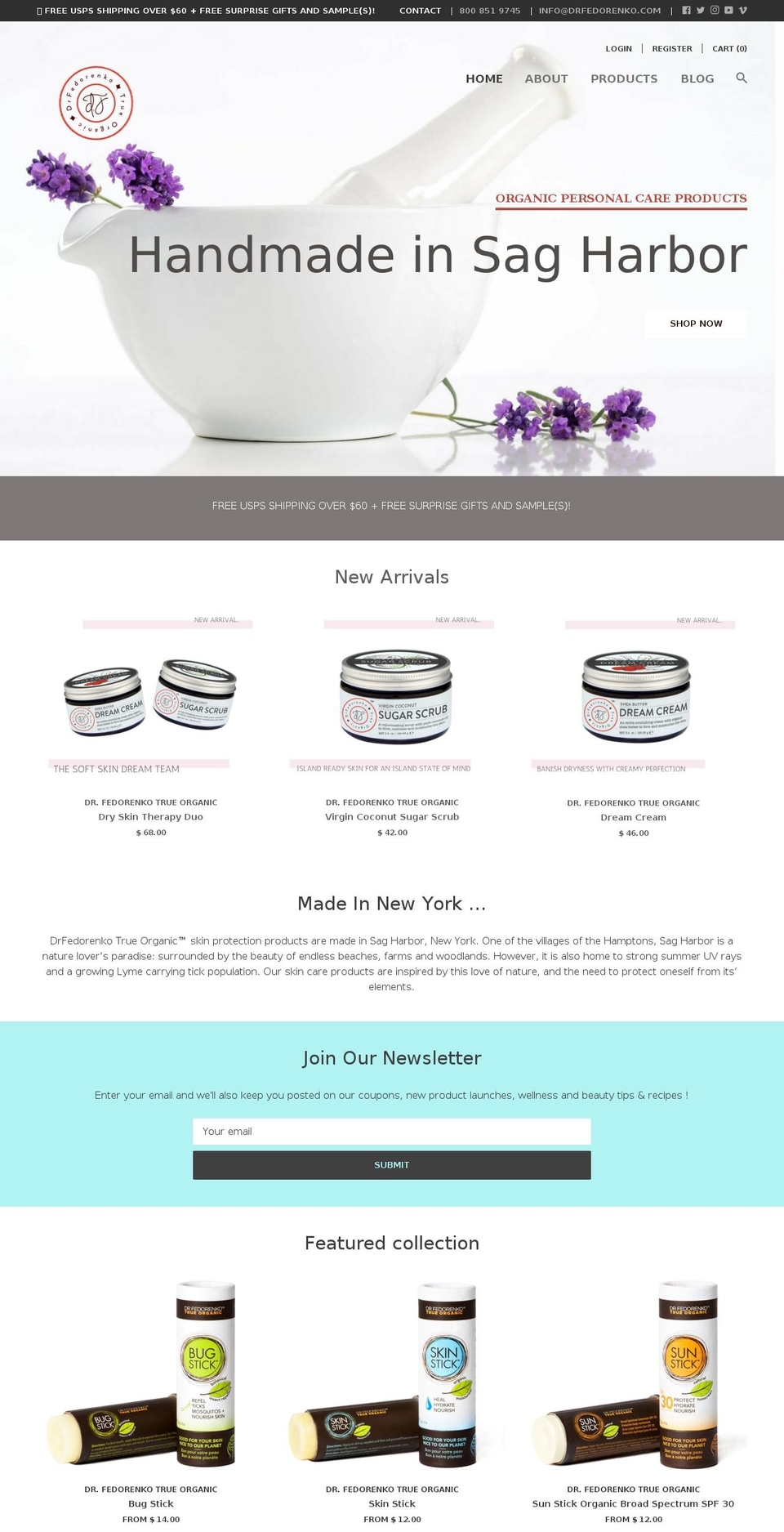 drfedorenkomarket.com shopify website screenshot