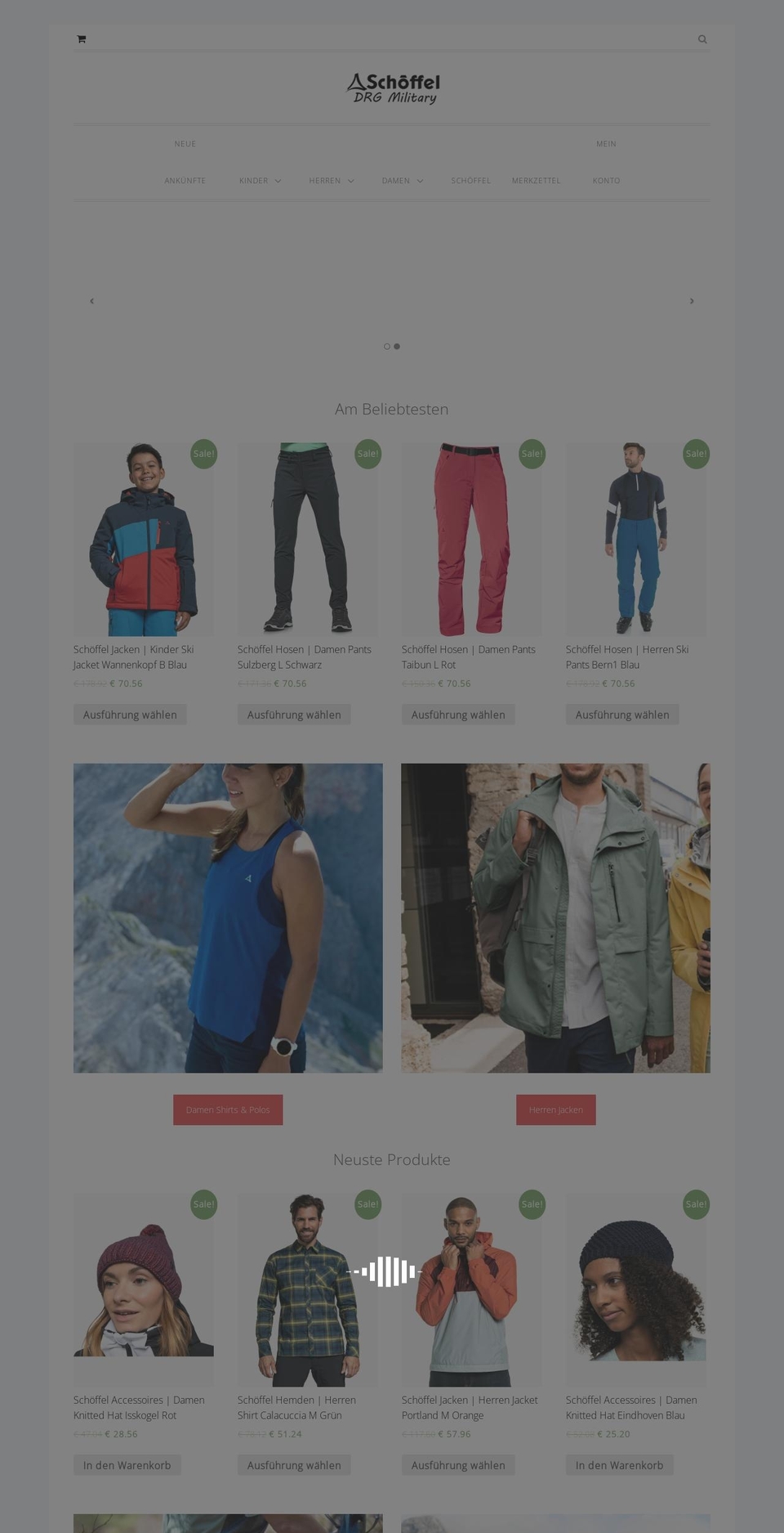 drgmilitaria.com — Shopify storefront screenshot