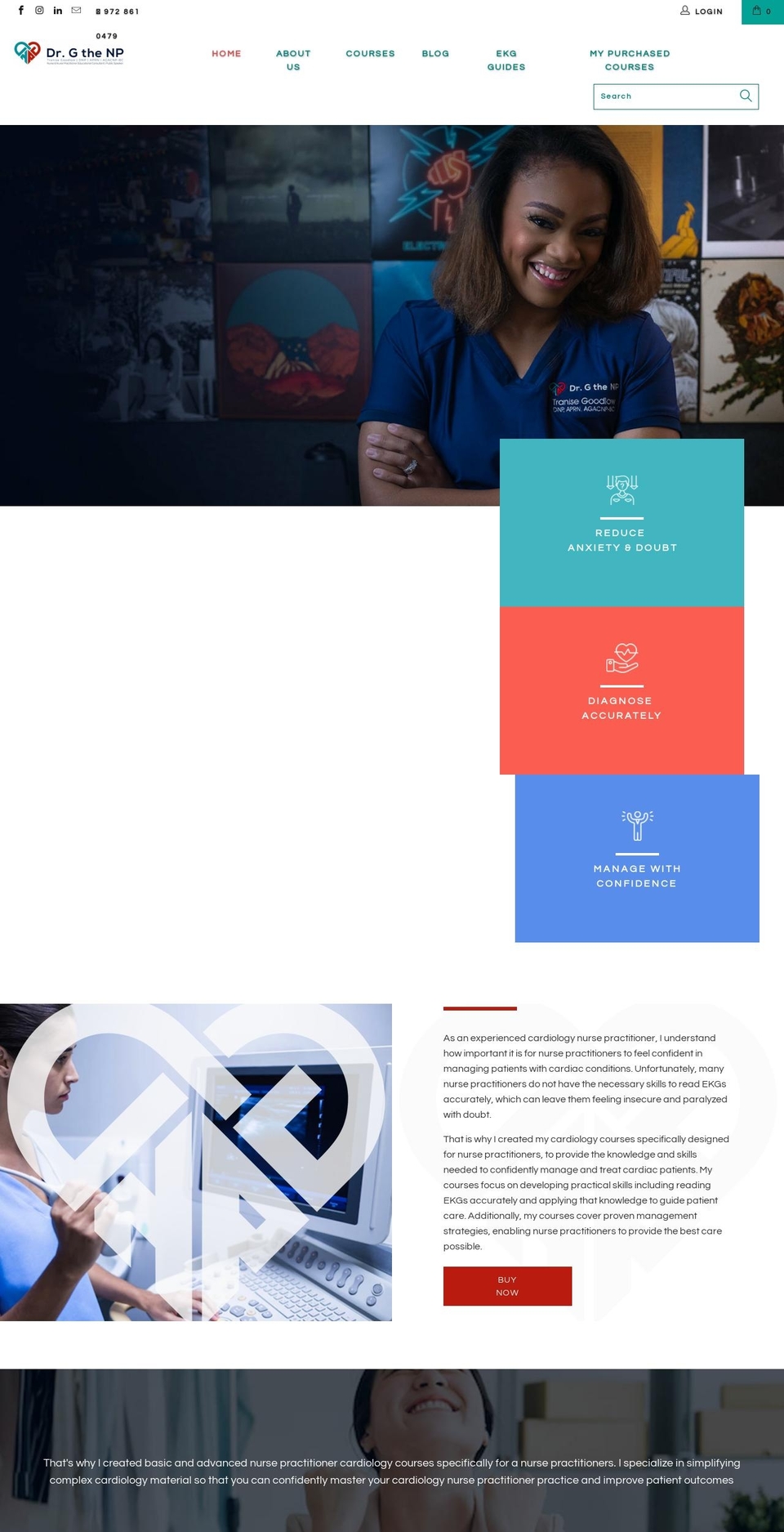 drgthenp.com shopify website screenshot