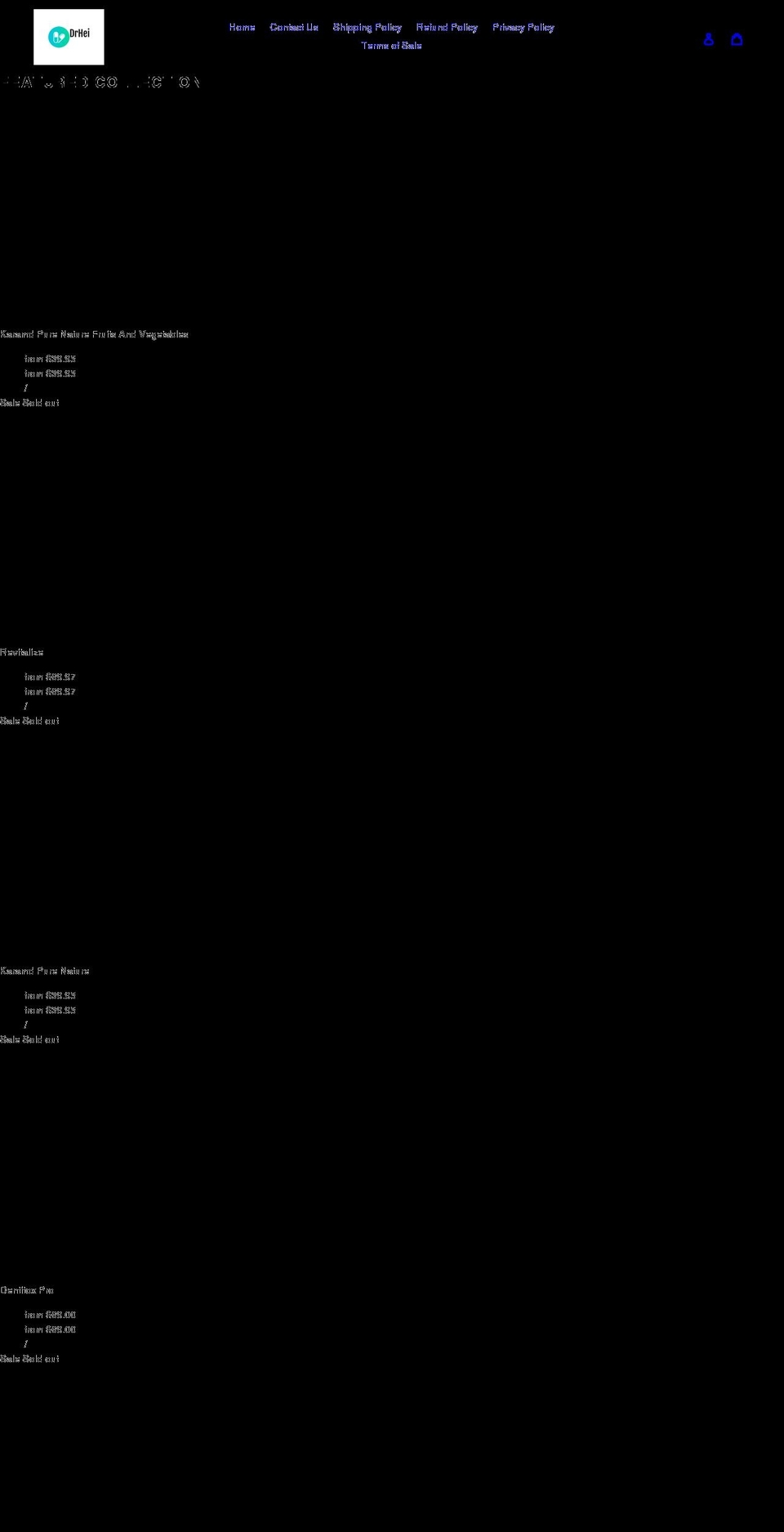 drhei.com shopify website screenshot