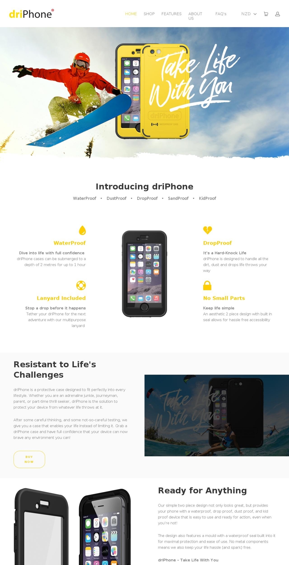 dri-phone.com — Shopify storefront screenshot