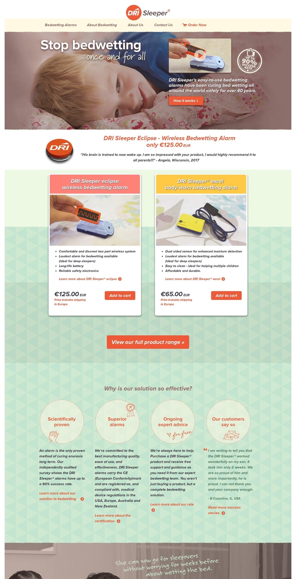 dri.healthcare shopify website screenshot