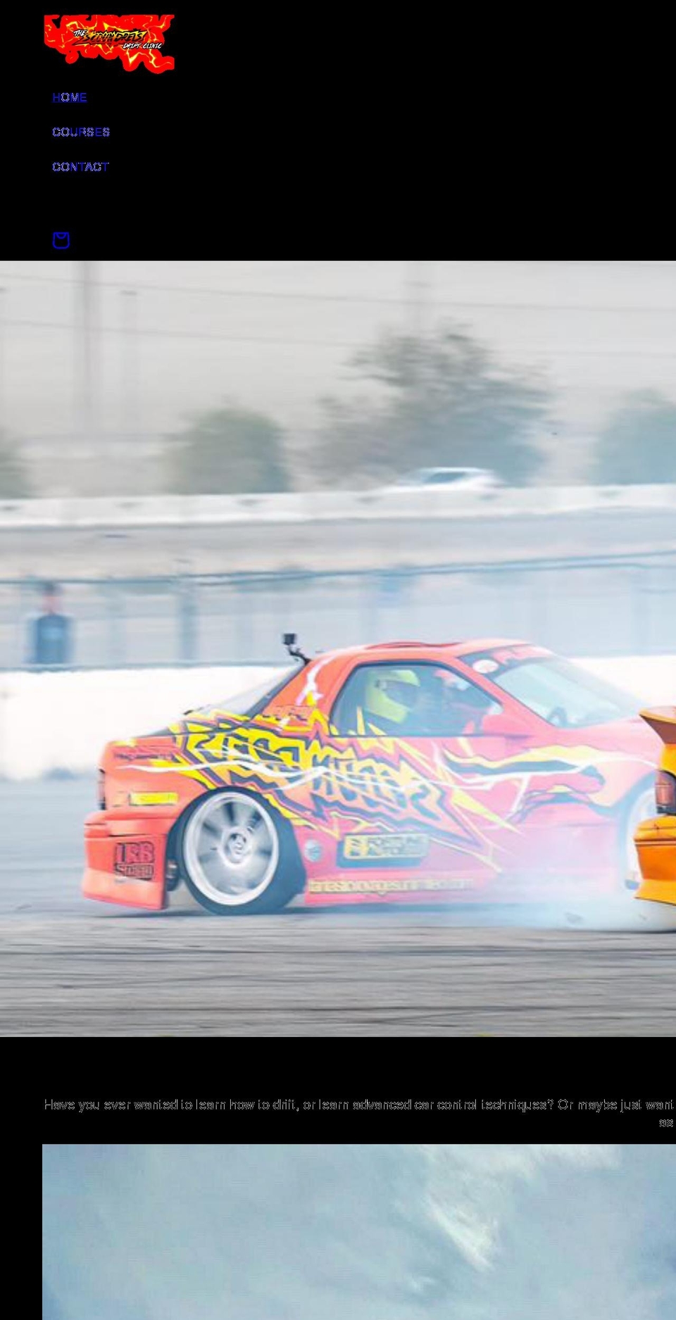 driftclinic.com shopify website screenshot
