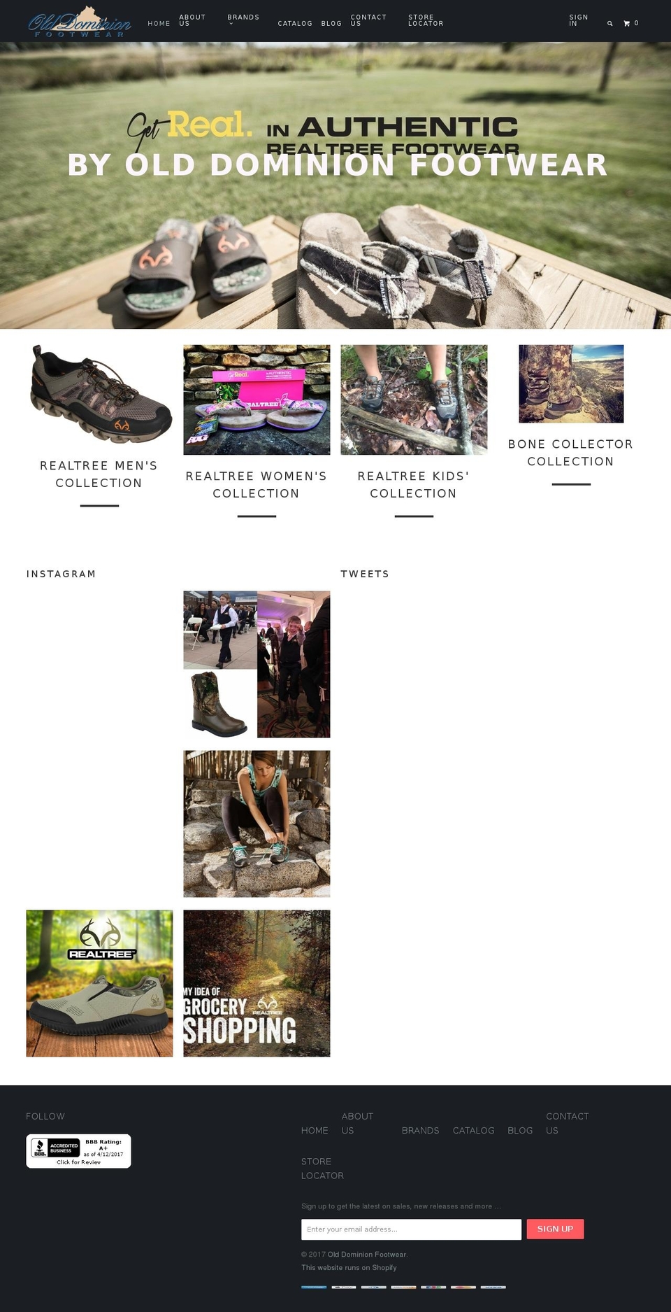 driftersshoes.com shopify website screenshot
