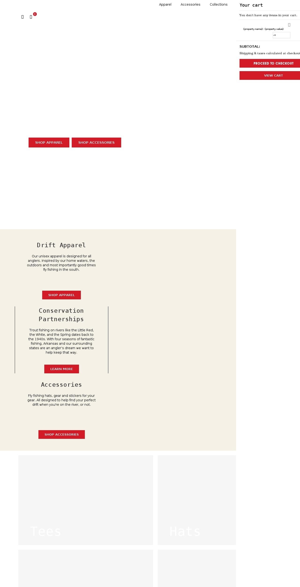 driftflyco.com shopify website screenshot