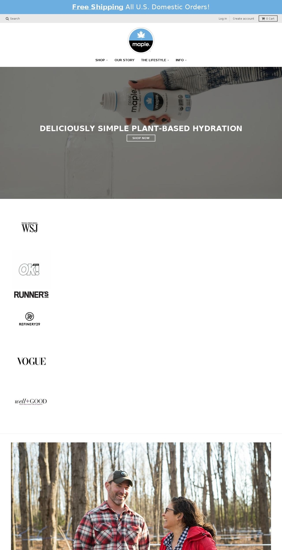 drink-melon.com — Shopify storefront screenshot