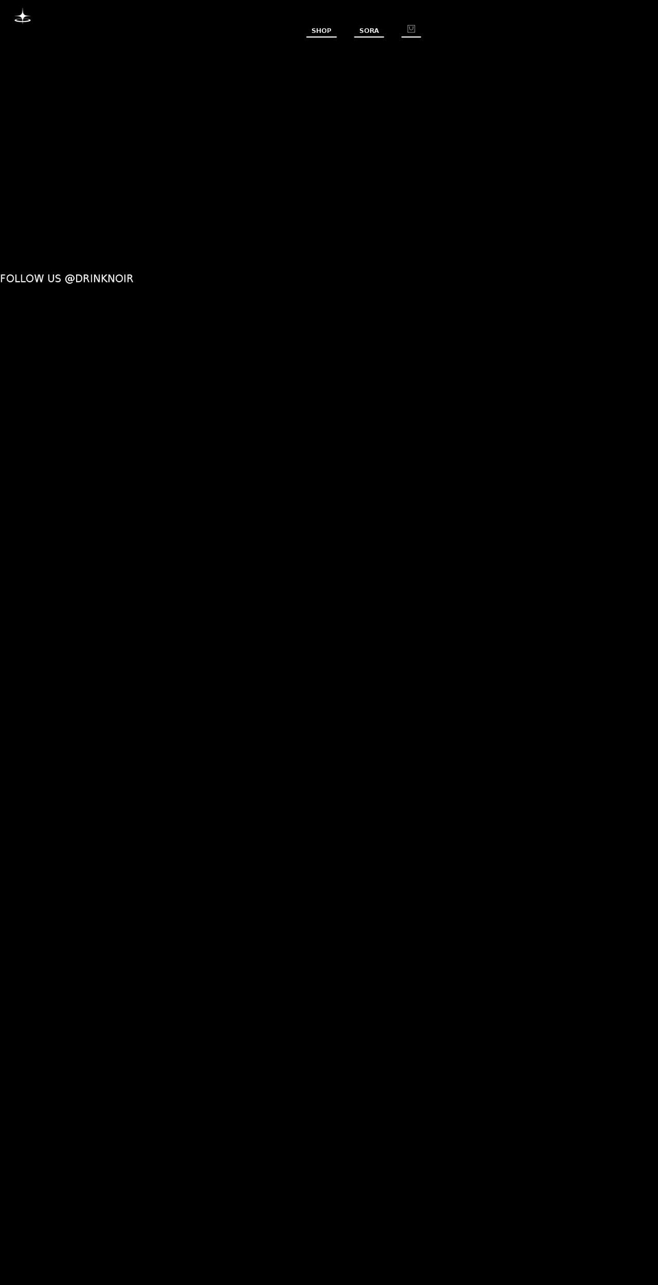 drink-noir-site.myshopify.com shopify website screenshot