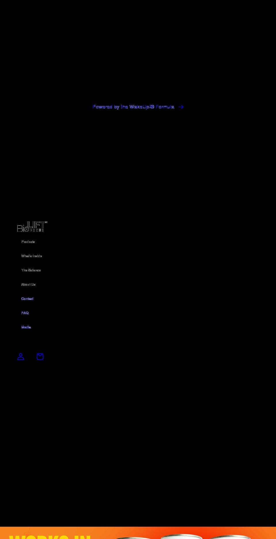 drinkbiolift.com shopify website screenshot