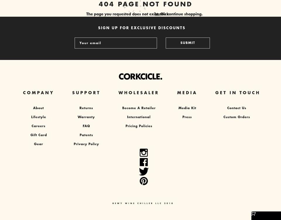 drinkcicle.org shopify website screenshot