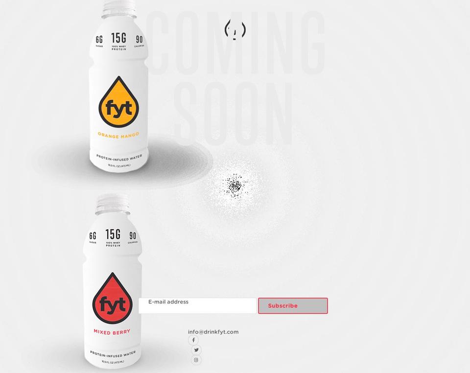 drinkfyt.com — Shopify storefront screenshot