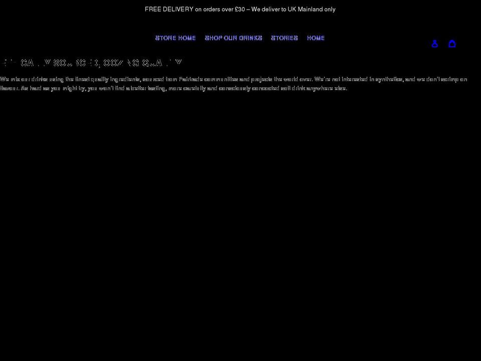 drinkgusto.uk shopify website screenshot