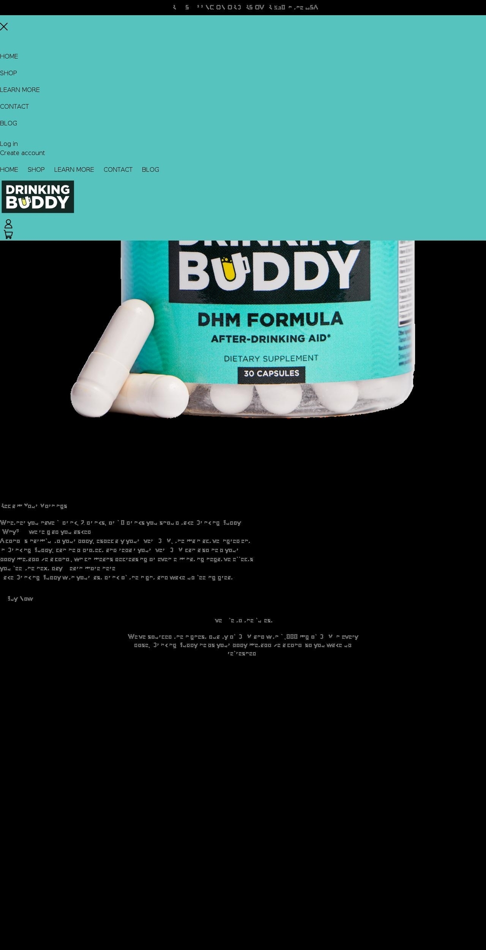 Shapes Shopify theme site example drinkingbuddy.com