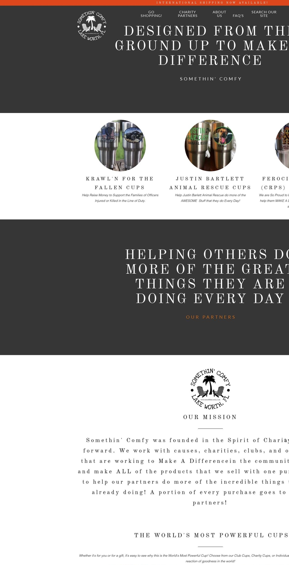 drinkingshorts.com shopify website screenshot