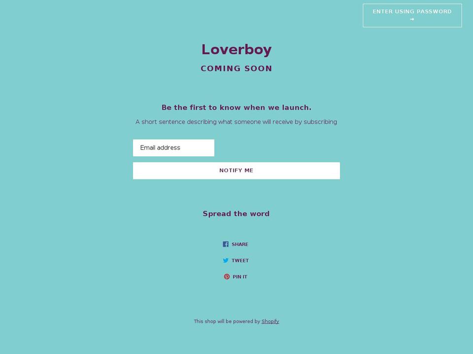drinkloverboy.myshopify.com shopify website screenshot