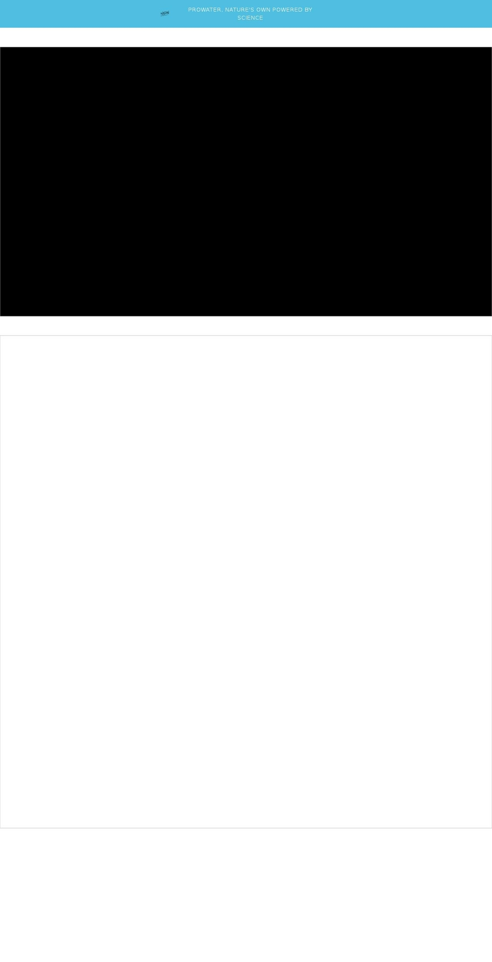 drinkprowater.com — Shopify storefront screenshot