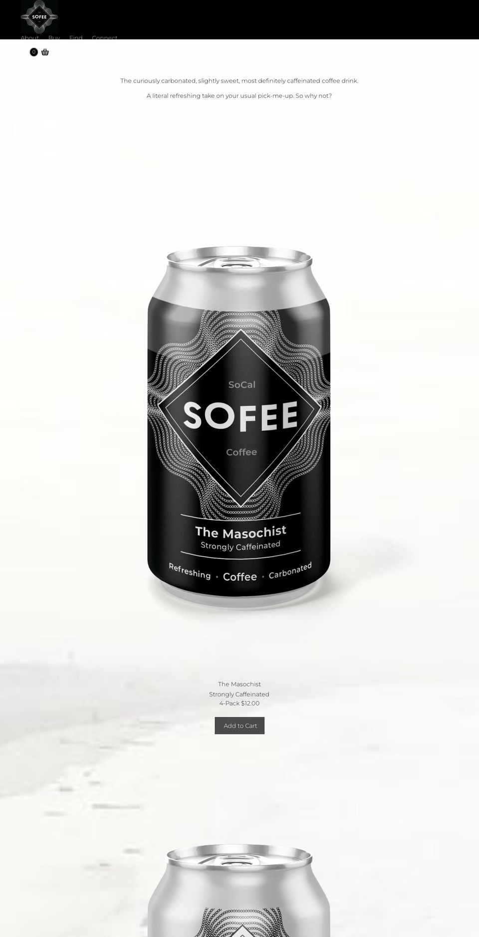drinksofee.com shopify website screenshot