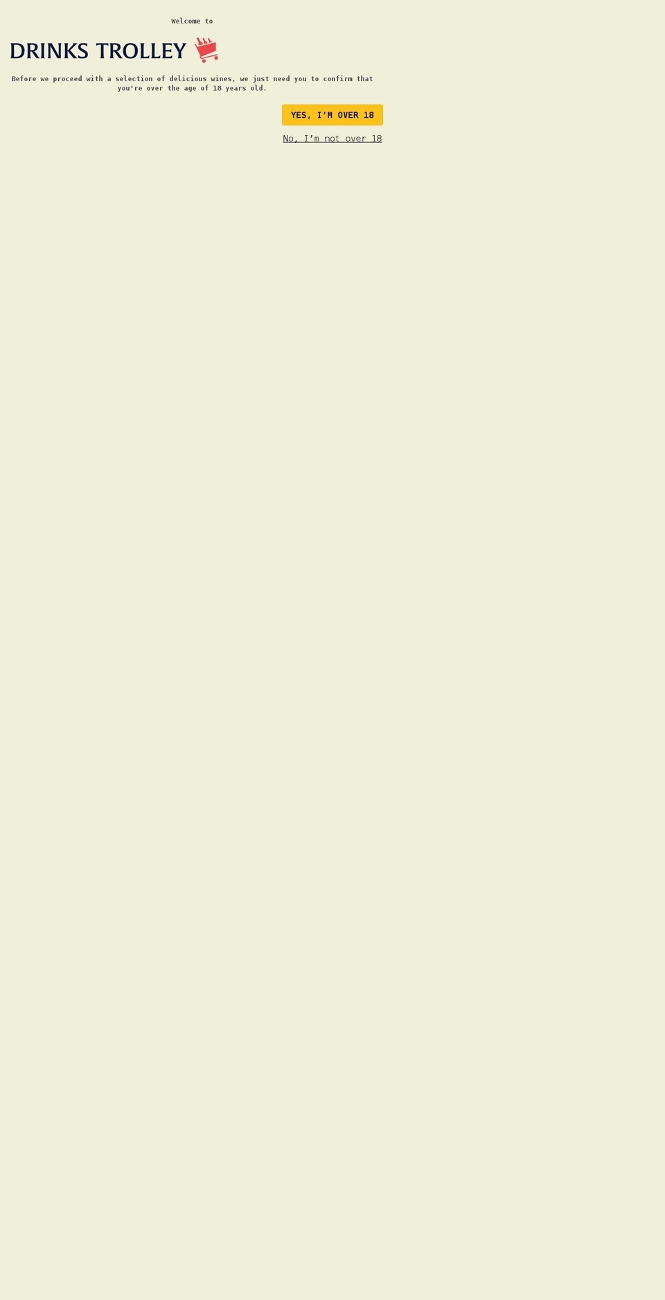 drinkstrolley.com.au shopify website screenshot