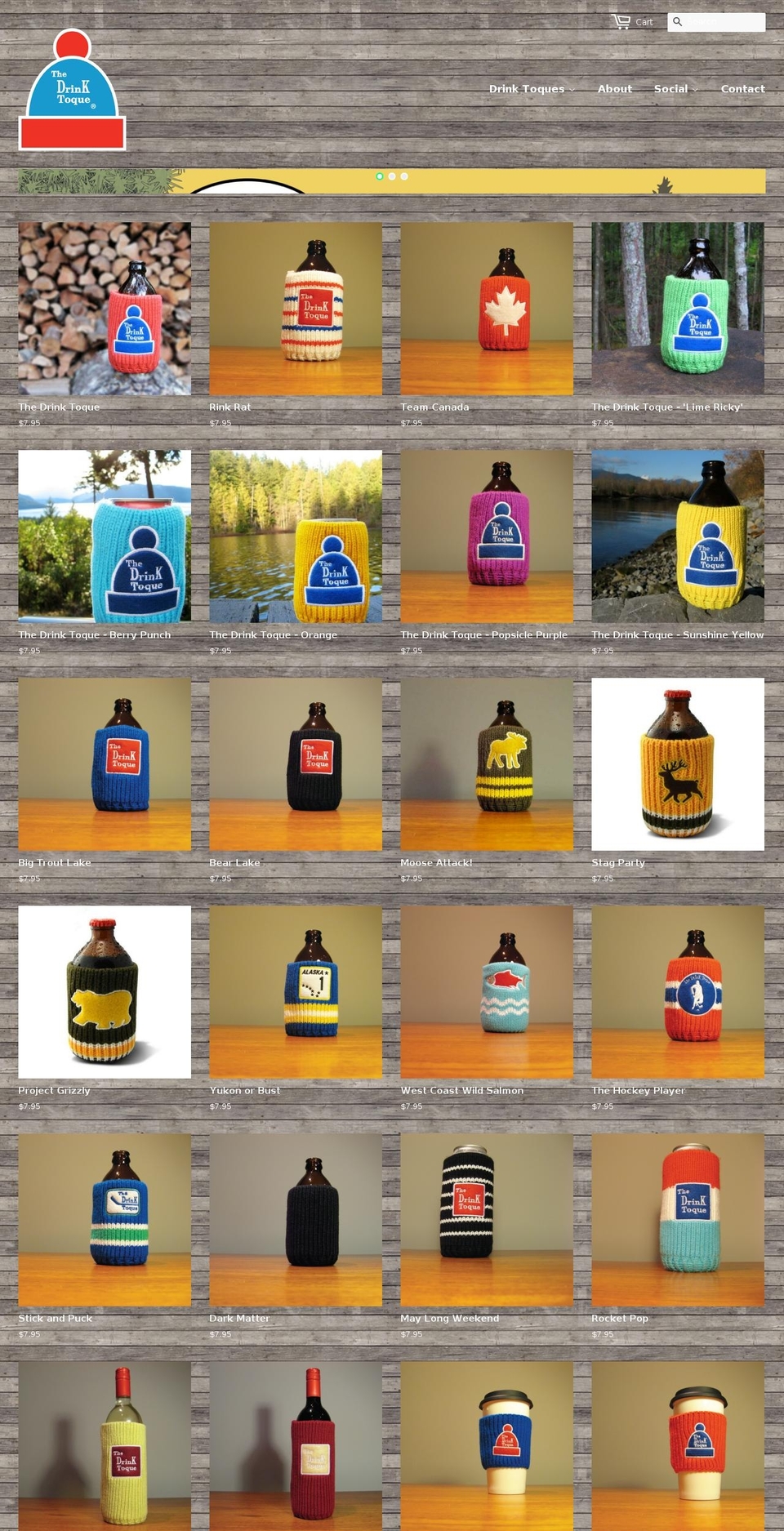 drinktoque.com shopify website screenshot