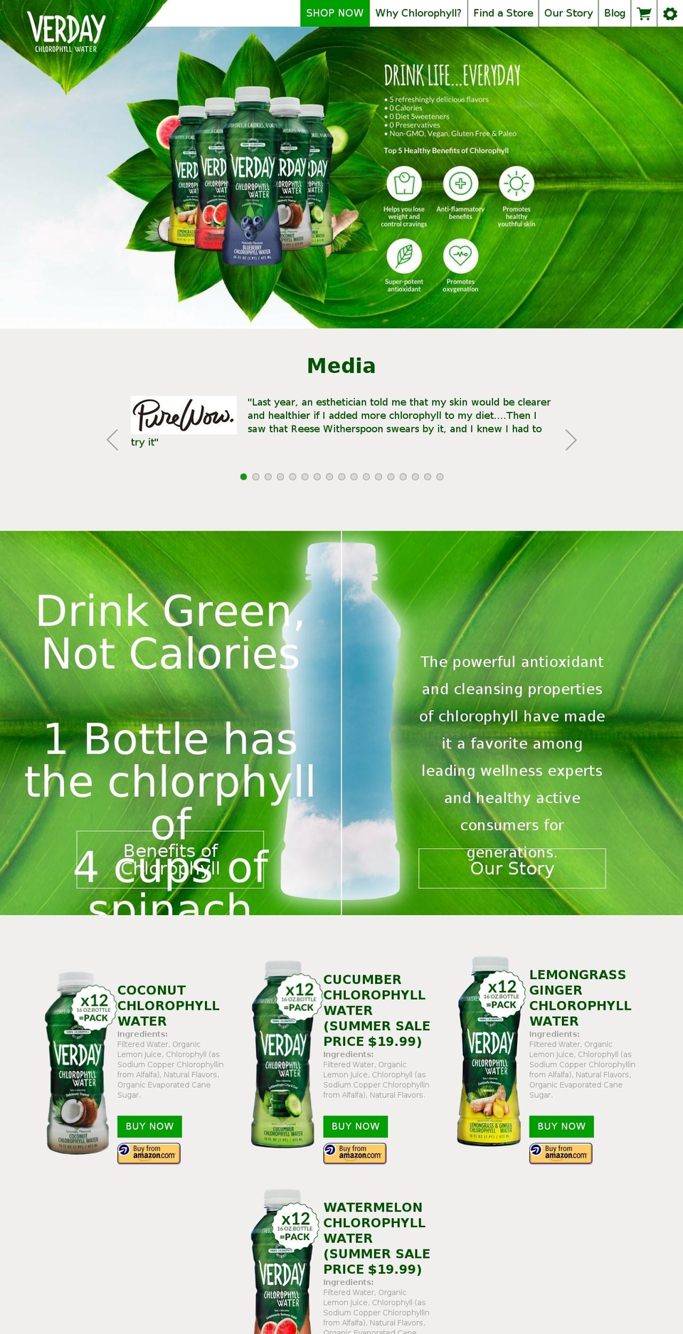 drinkwerday.com — Shopify storefront screenshot