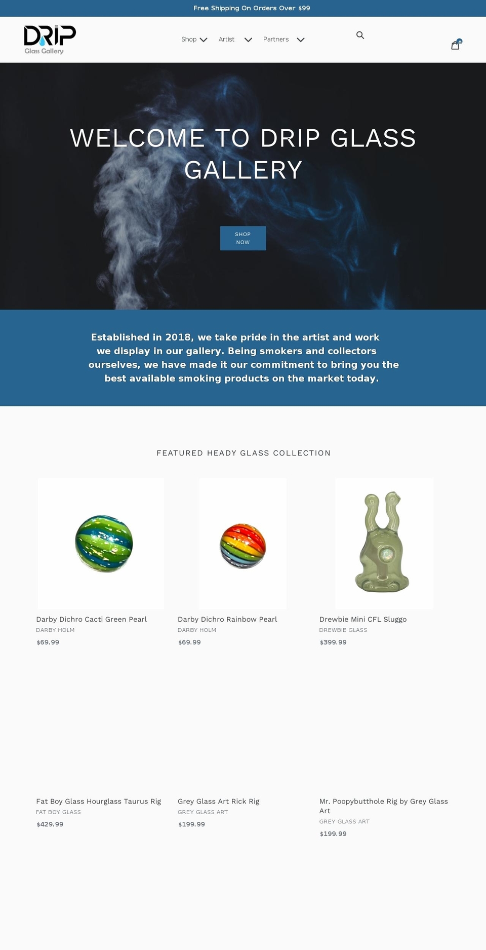 drip-store.com shopify website screenshot